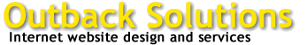 Outback Solutions Internet web site design and service